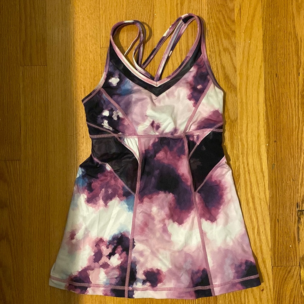 Lululemon Strap It Like It’s Hot Tank in Blooming Pixie Size 4 - EUC